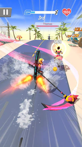 Moto Rush 3D screenshot 5