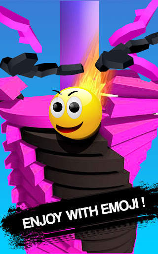 Helix tumpukan Bola melompat 3d: Drop Helix Game screenshot 2