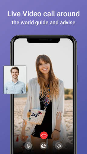 Live Video call around the world guide and advise screenshot 1