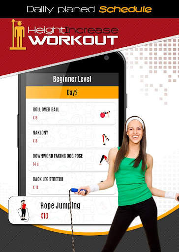 Height Increase Exercise, Girls Home Workout screenshot 3