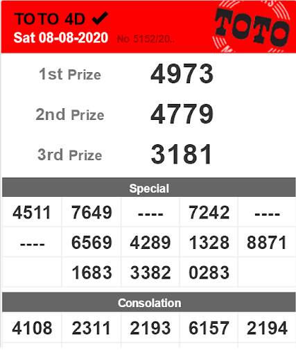 Live 4D Results screenshot 4