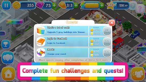 QutieLife - LGBTQ City Building Social Sim Game screenshot 5