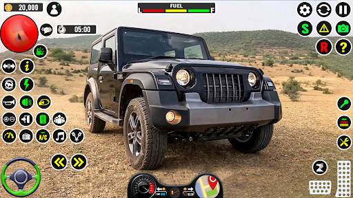 Offroad Jeep Driving Game 2023 screenshot 3