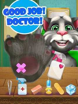 Talking Cat Hand Doctor - Hospital Care Game screenshot 2