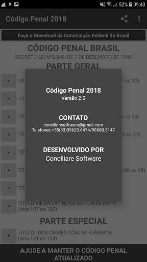 Código Penal 2019 screenshot 4