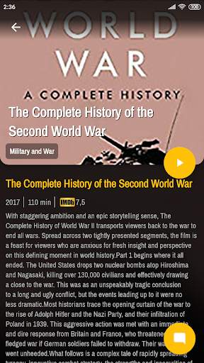 Documentaries, Series and Live TV screenshot 5