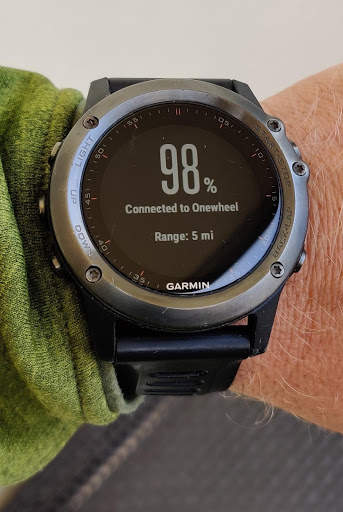 OW2Garmin: Onewheel battery status on your watch screenshot 2