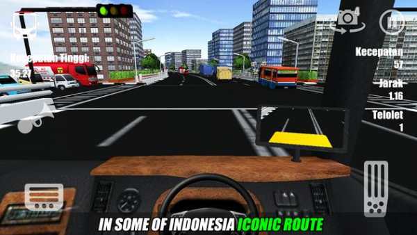 Telolet Bus Driving 3D скриншот 7