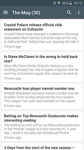 Newcastle Football News screenshot 8