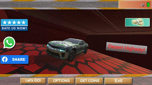 Desert Car Simulator 2021 - Hot Wheels Asphalt screenshot 1