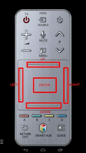 Touchpad remote for Samsung TV screenshot 4