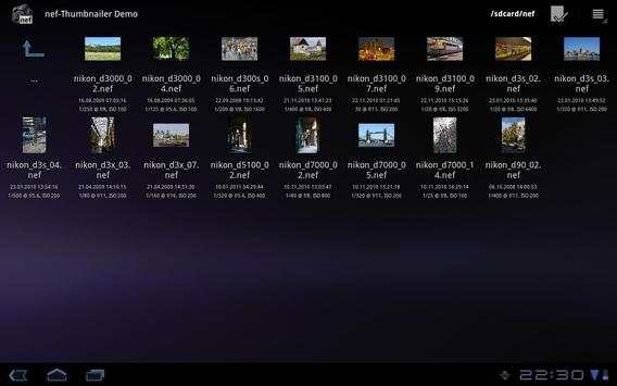 nef-Thumbnailer Demo screenshot 1