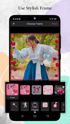 Adob Video Status Maker of Photos with Music screenshot 3