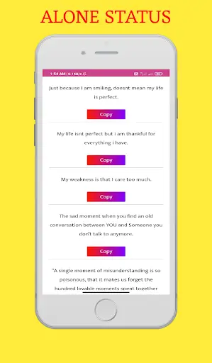 SAD STATUS || ALONE STATUS screenshot 3