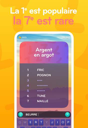 Top 7 : un thème, 7 réponses ! screenshot 10