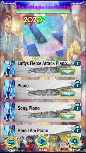 Anime Tiles: Piano 2021 screenshot 2
