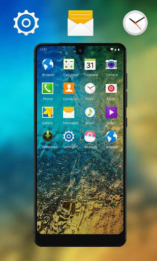 Theme for Redmi 4 HD Wave Bright Wallpaper screenshot 3