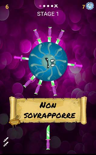 Virus Hit 2020 - Lancia coltelli e uccidi virus screenshot 2