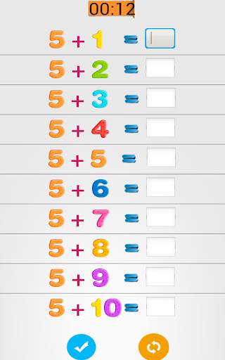 Addition Tables & Exercises скриншот 18