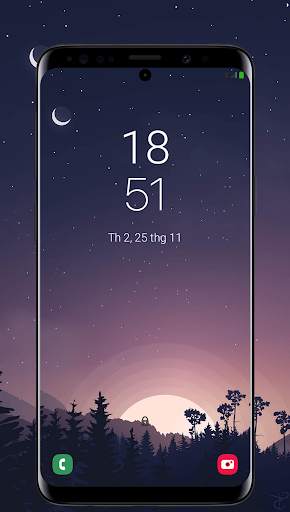 Lock Screen Galaxy S10 Note 10 S9 Note9 Edge screenshot 1