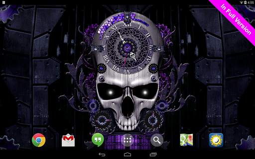 Steampunk Clock Free Wallpaper screenshot 16