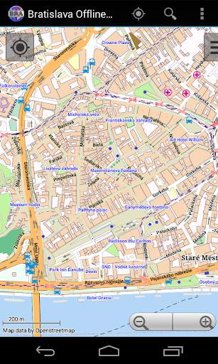 Offline Stadkaart Bratislava screenshot 3