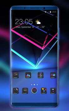 Launcher theme for samsung galaxy A8s screenshot 1