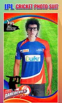 Ipl Cricket Photo Suit screenshot 4