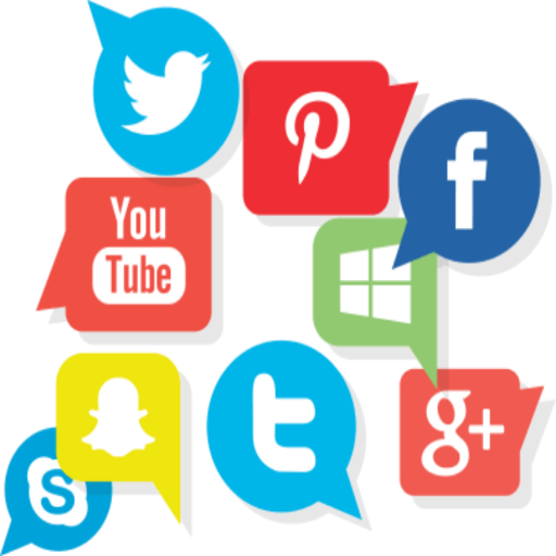 All Social networks and social media in one app. icon