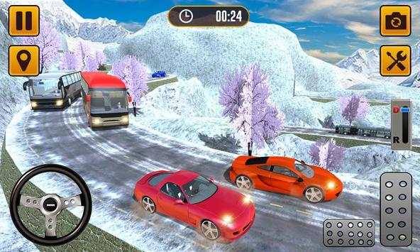 Bus Uphill Climb Racing 3D - Mountain Climb Sim screenshot 1