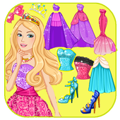 castle princess dress up icon