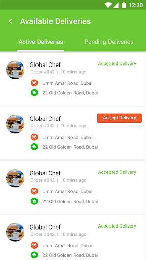 Cookfu Delivery - Template screenshot 2