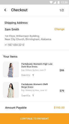 Shopperz User - Template screenshot 5