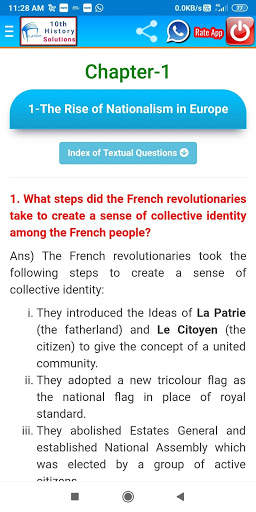 10th History Solutions (Social Science) screenshot 3