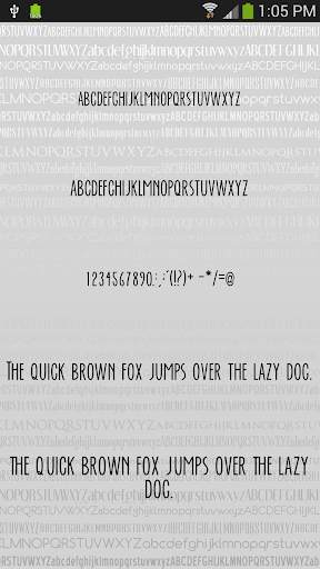 Clean Fonts Message Maker screenshot 1