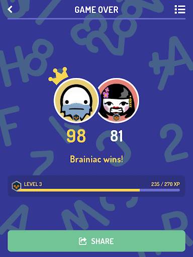 Brainito - Words vs Numbers screenshot 6