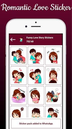 Valentine's Day Stickers Love screenshot 7