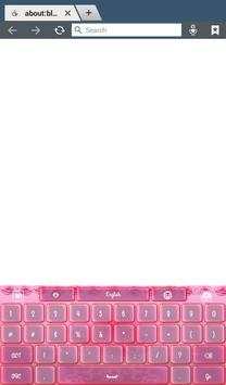Pink Flower Keyboard скриншот 11