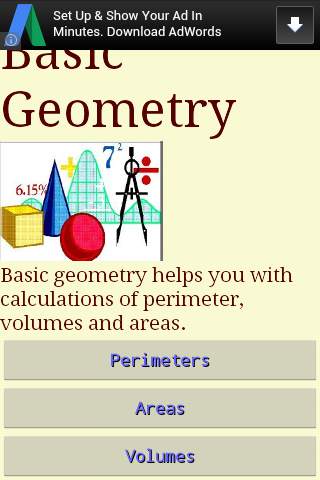 Basic Geometry screenshot 2
