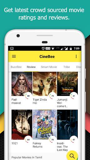 CineBee - Movie Reviews, Ratings, Trailers & News स्क्रीनशॉट 1