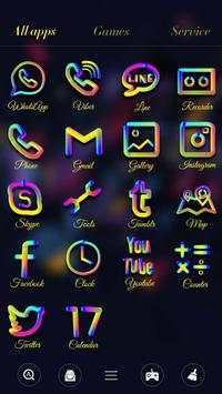 Color Run Go Launcher Theme screenshot 2