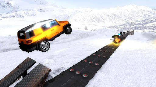 100  Bumps Challenge : Speed Stunt Car Drive Test screenshot 5