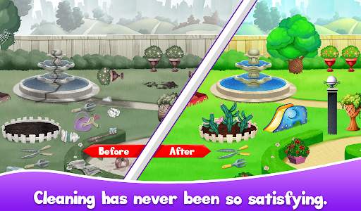 Big Home Cleanup Cleaning Game screenshot 5