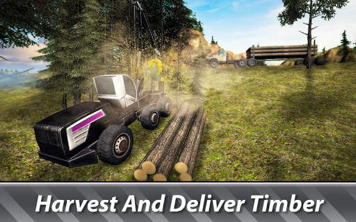 Logging Truck Simulator 3: World Forestry screenshot 1