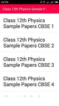 12th Physics CBSE pdf papers скриншот 1