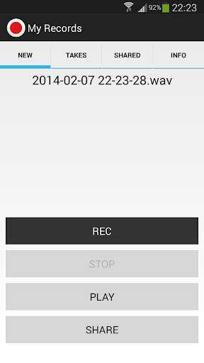 My Records screenshot 1