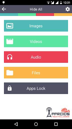 Hide All - Images,Videos,Files screenshot 1