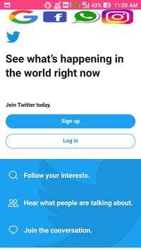 Social Network All in One App screenshot 3