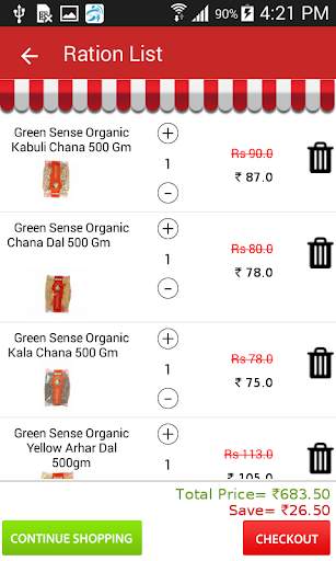 My Ration Bag screenshot 4