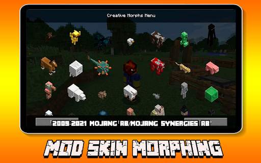 New Morphing Mod Minecraft PE 2021 screenshot 4